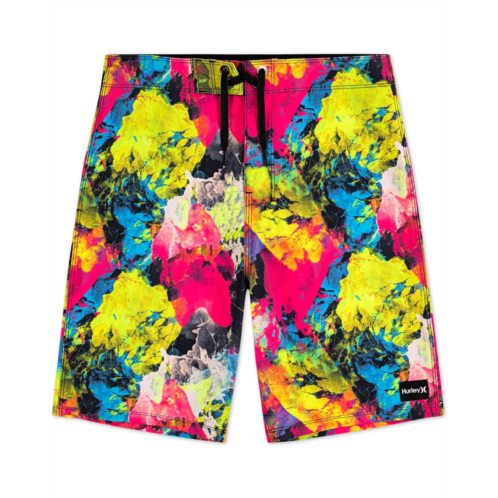 Hurley Kids Watercolor Splash Board Shorts (Little Kid)