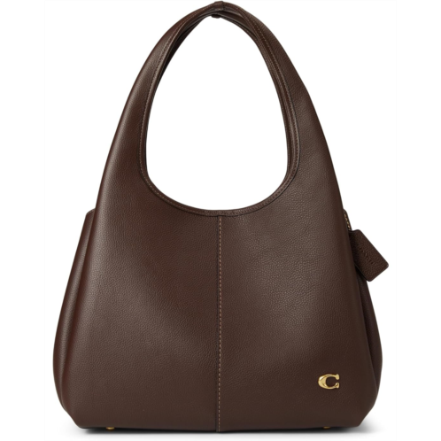 COACH Polished Pebble Leather Lana Shoulder Bag
