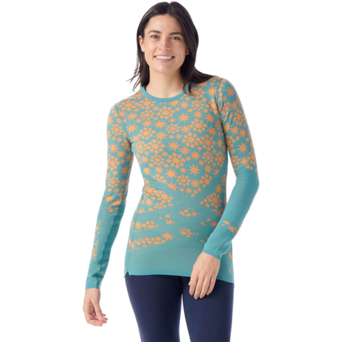 Smartwool Intraknit Thermal Merino Base Layer Pattern Crew