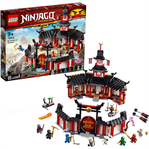 LEGO Ninjago Legacy Monastery of Spinjitzu Building Kit, Colourful