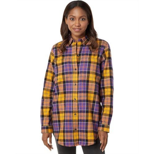 L.L.Bean Scotch Plaid Flannel Tunic