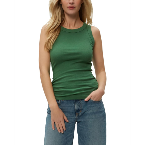 Womens Michael Stars Halley Ruched Side Tank