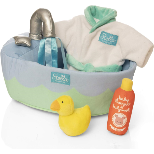 Manhattan Toy Stella Collection Soft Bath Playset with Accessories for 12 and 15 Soft Dolls