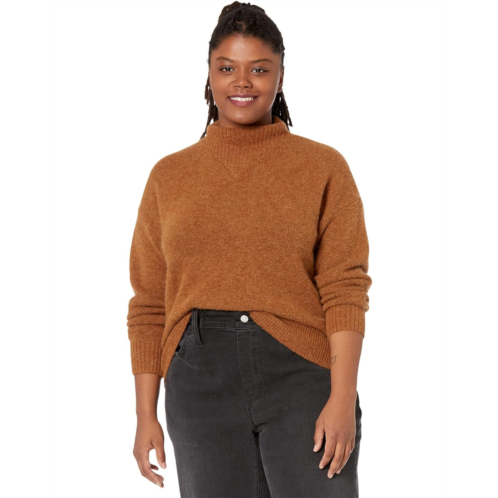 Madewell Plus Dillon Mockneck Pullover Sweater