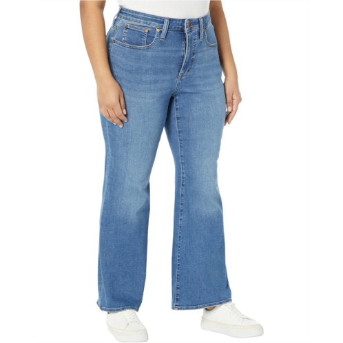 Madewell Plus Skinny Flare Jeans with Sweetheart in Elevere Wash