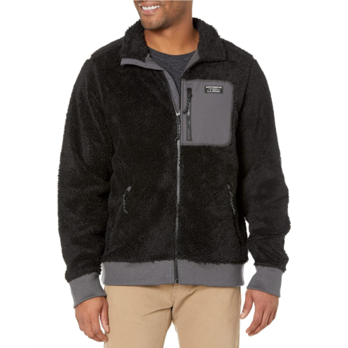 L.L.Bean Mens LLBean Beans Sherpa Fleece Jacket Regular