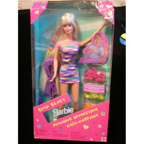 Mattel 1997 Bead Blast Barbie Doll