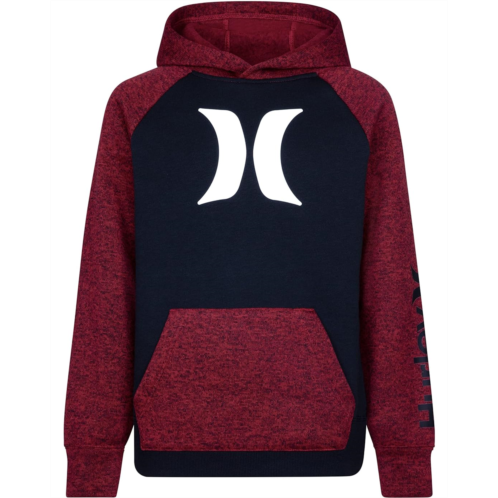 Hurley Kids Icon Graphic Pullover Hoodie (Little Kids)