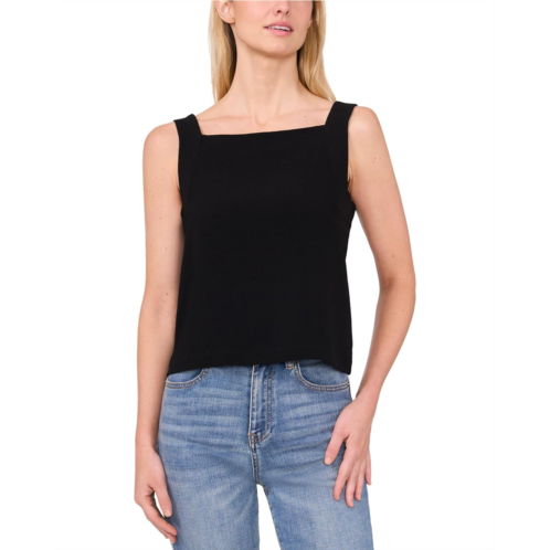 Womens CeCe Square Neck Cropped Tank