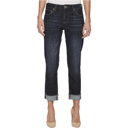 Womens KUT from the Kloth Amy Crop Straight Leg Jeans