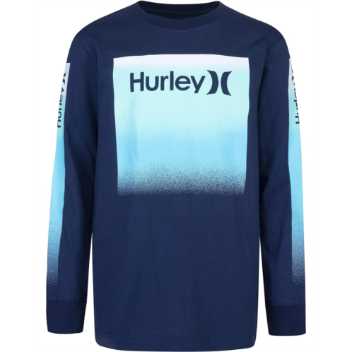 Hurley Kids Long Sleeve Graphic T-Shirt (Little Kids)