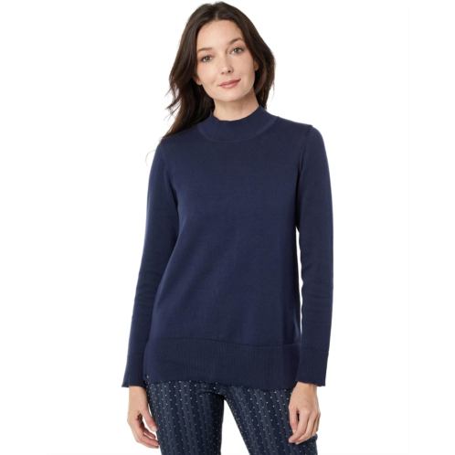 Lisette L Montreal Ellie Organic Cotton Mock Neck Sweater