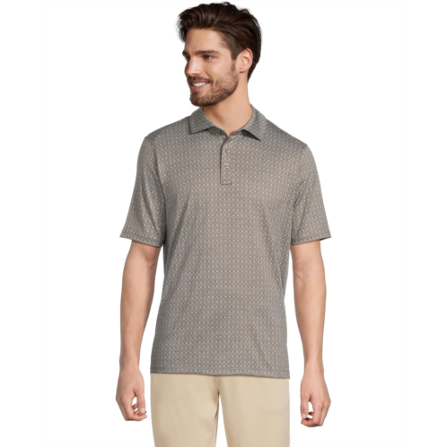 Mens Johnston & Murphy Xc4 Performance Cool Degree Tonal Geo Polo