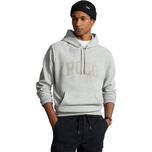 Polo Ralph Lauren Logo Double-Knit Mesh-Face Hoodie