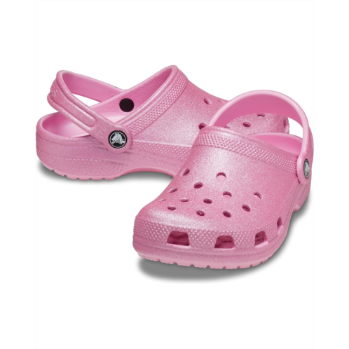 Crocs Kids Classic Glitter Clogs (Toddler)