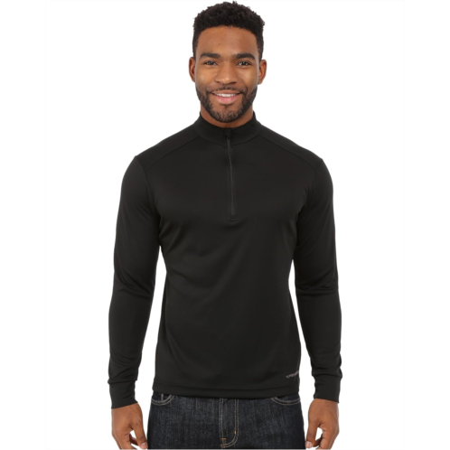 Mens Hot Chillys Peach Zip-T