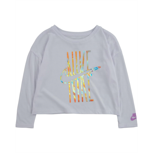 Nike Kids Iridescent Drapey Jersey Tee (Toddler)