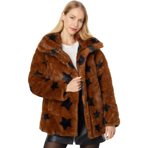 NVLT Short Pile Faux Fur Polyfill Puffer