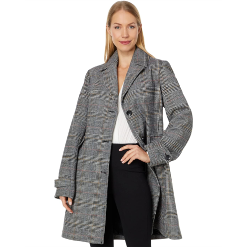 Vince Camuto Single-Breasted Shawl Collar Coat V29776-ME