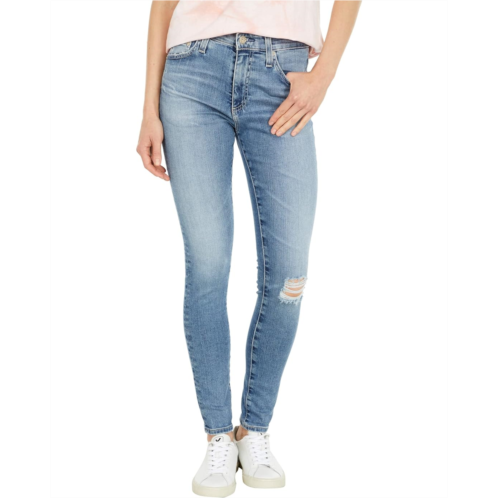 AG Jeans Farrah High-Rise Ankle Skinny in 15 Years Clairidge