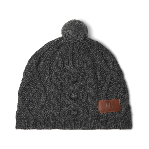 POLO Ralph Lauren Cable Knit Beanie with Pom