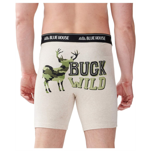 Little Blue House by Hatley Buck Wild Boxer Brief