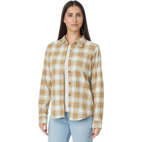 Womens Royal Robbins Lieback Organic Cotton Flannel Long Sleeve