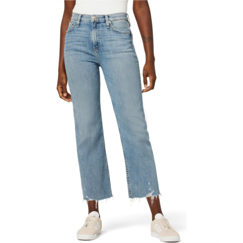 Hudson Jeans Remi High-Rise Straight Crop in Sunlight