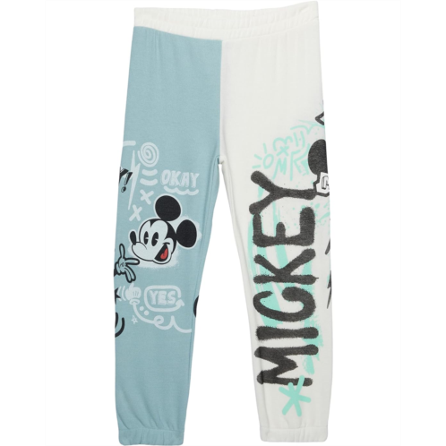Chaser Kids Mickey Mouse Mash Up Cozy Knit Pants (Big Kids)