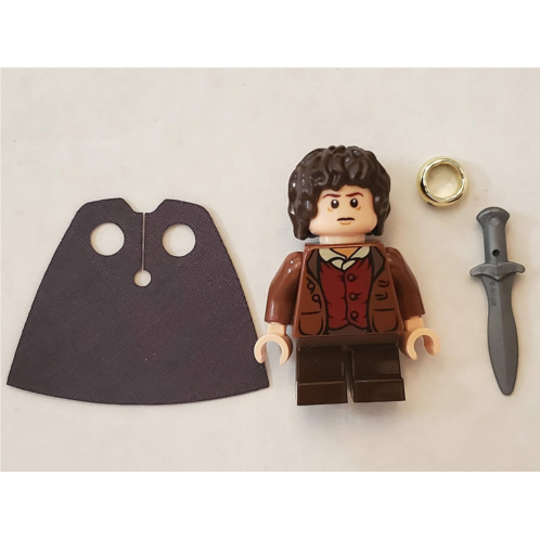 Lego Lord of The Rings Minifigure - Frodo with Sword Sting and Ring