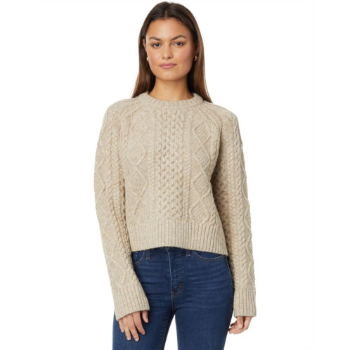 Pendleton Cropped Fisherman Sweater