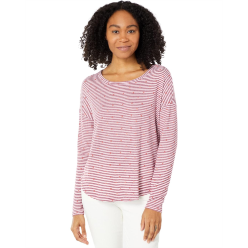 Lucky Brand Cloud Jersey Long Sleeve Crew