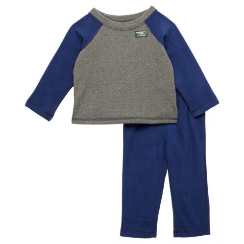 L.L.Bean LLBean Fitness Fleece Long Sleeve Tee/Pants Set Color-Block (Infant)