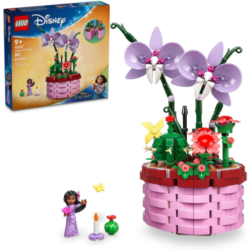 LEGO Disney Encanto Isabelas Flowerpot, Buildable Orchid Flower Toy for Kids with Disney Encanto Mini-Doll, Disney Toy for Play and Display, Fun Disney Gift for 9 Year Old Girls a