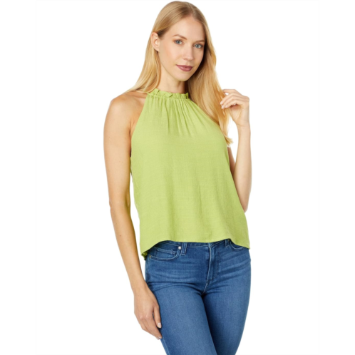 1.STATE Ruched Halter Neck w/ Elastic Waist