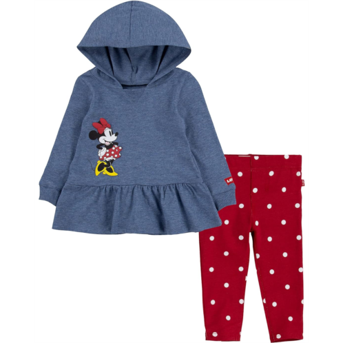 Levi  s Kids Levis x Disney Minnie Mouse Hoodie and Leggings Set (Toddler)
