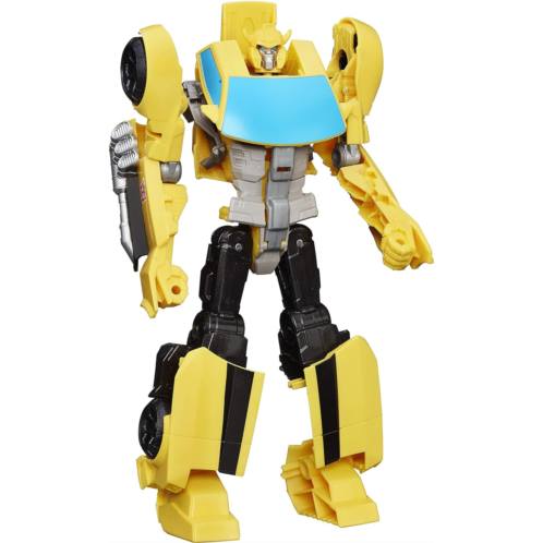 Transformers Toys Heroic Bumblebee Action Figure - Timeless Large-Scale Figure, Changes into Yellow Toy Car, 11 (Amazon Exclusive)