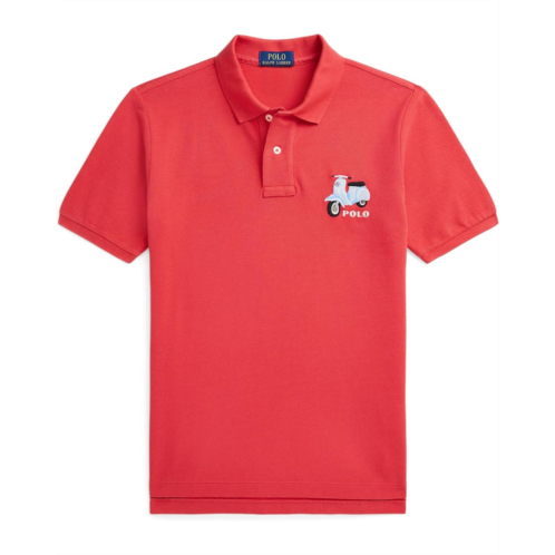 Polo Ralph Lauren Kids Scooter-Embroidered Cotton Polo Shirt (Big Kid)