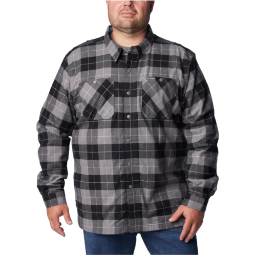 Mens Columbia Big & Tall Cornell Woods Fleece Lined Shirt Jacket
