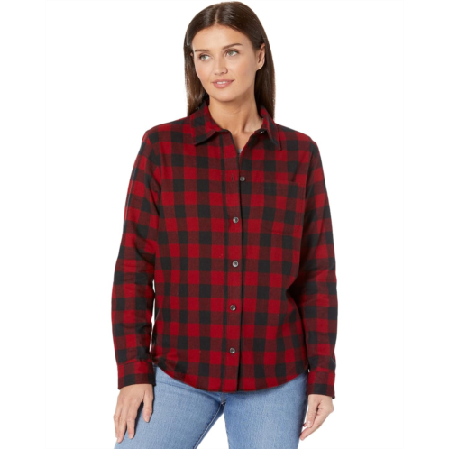 L.L.Bean Womens LLBean Petite Scotch Plaid Shirt