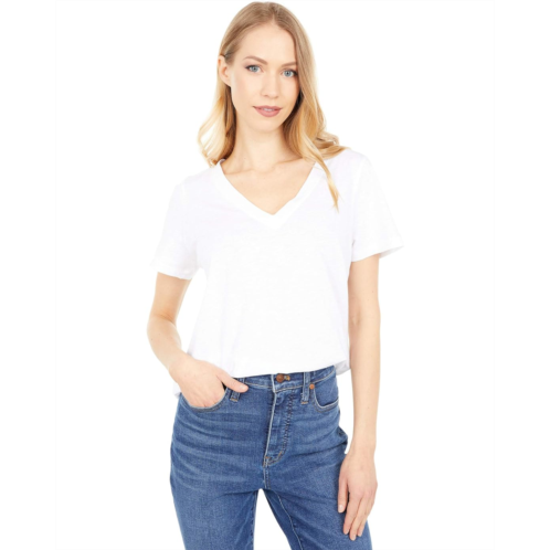 Womens Madewell Whisper Cotton V-Neck Tee