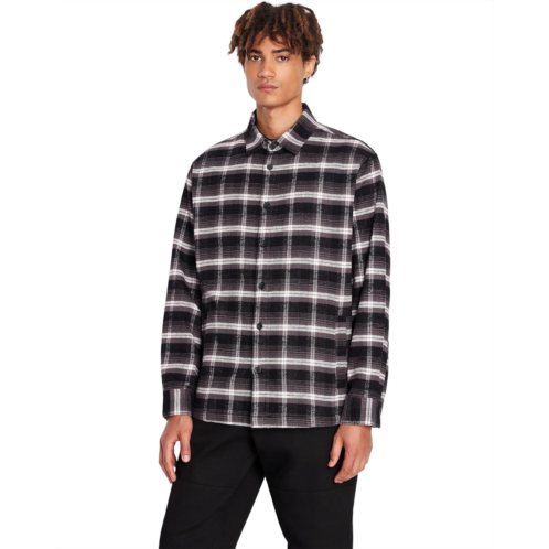 Mens Armani Exchange AX Plaid Woven