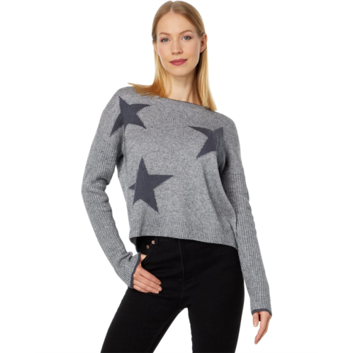 Womens Splendid Francis Star Sweater