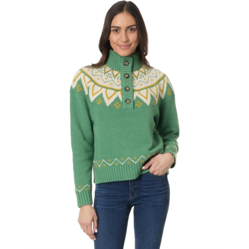 Womens Toad&Co Moss Point Henley Sweater