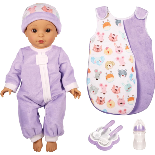 Lorie & Lace Babies 16 Baby Doll Set, Asian
