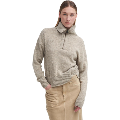 Womens Barbour Barbour Lavensdale 1/2 Zip Knitted Jumper