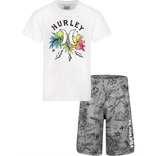 Hurley Kids Doodle Isle Jersey Set (Toddler/Little Kids)