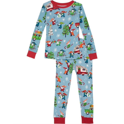 Little Blue House by Hatley Kids Gnome For The Holidays Pajama Set (Toddler/Little Kids/Big Kids)