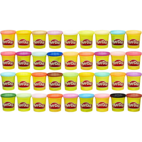 Play-Doh Modeling Compound 36 Pack Case of Colors, Party Favors, Non-Toxic, Assorted Colors, 3 Oz Cans, Kids Easter Basket Stuffers (Amazon Exclusive)