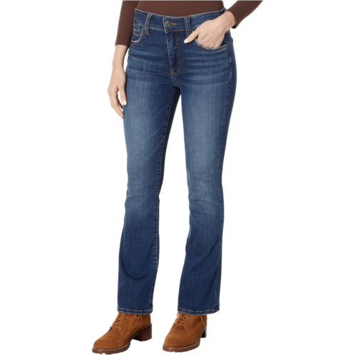 Womens KUT from the Kloth Petite Natalie High-Rise Fab Ab Bootcut in Allied